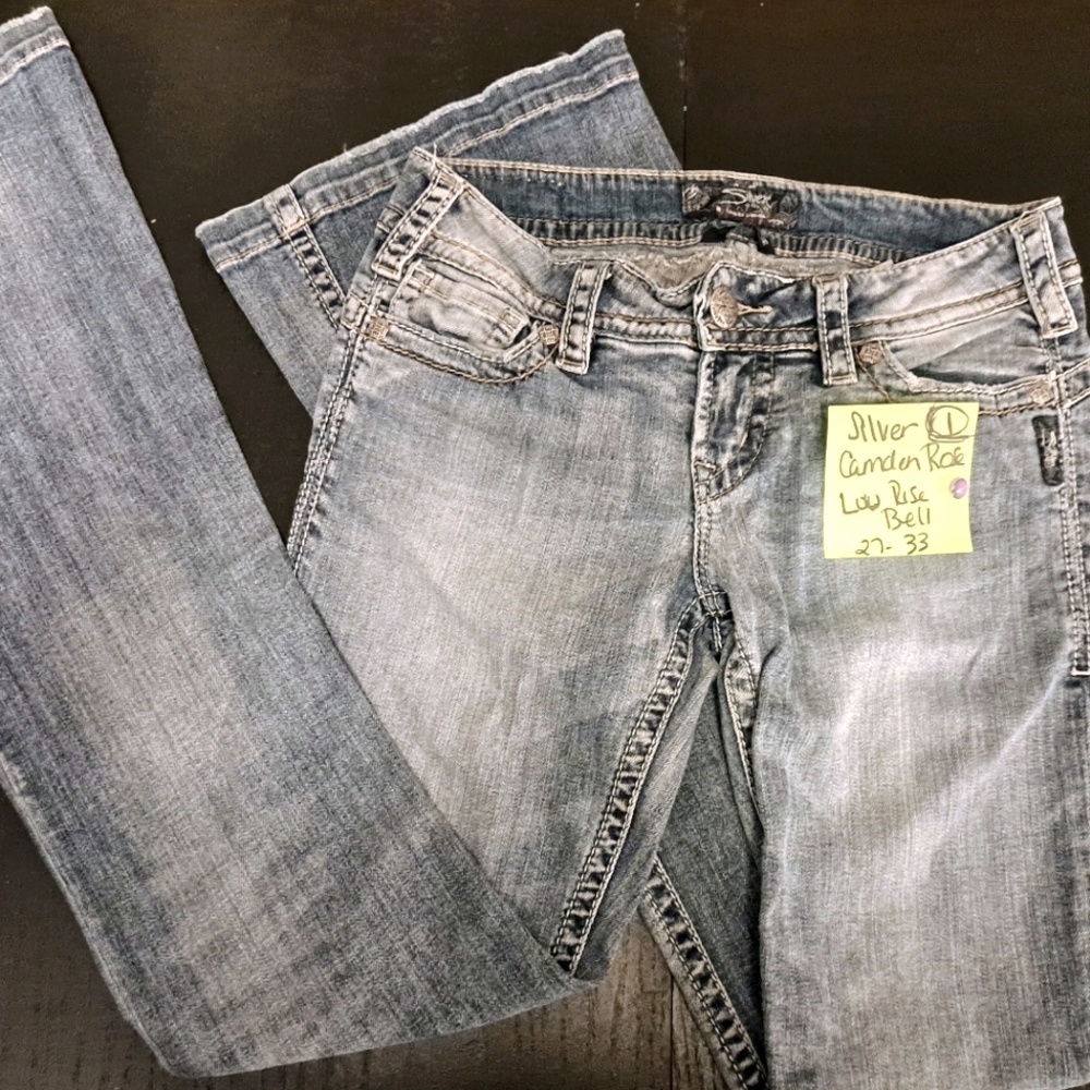 Silver Jeans Camden Rose Bell